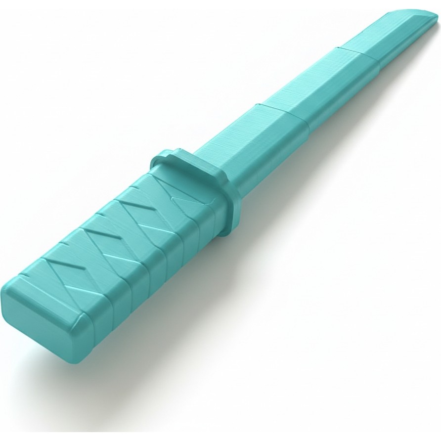 NBShop Mini Katana Teleskopik Açılır Kapanır Oyuncak 34 cm - Turkuaz Anne Bebek Oyuncak Fiyatı