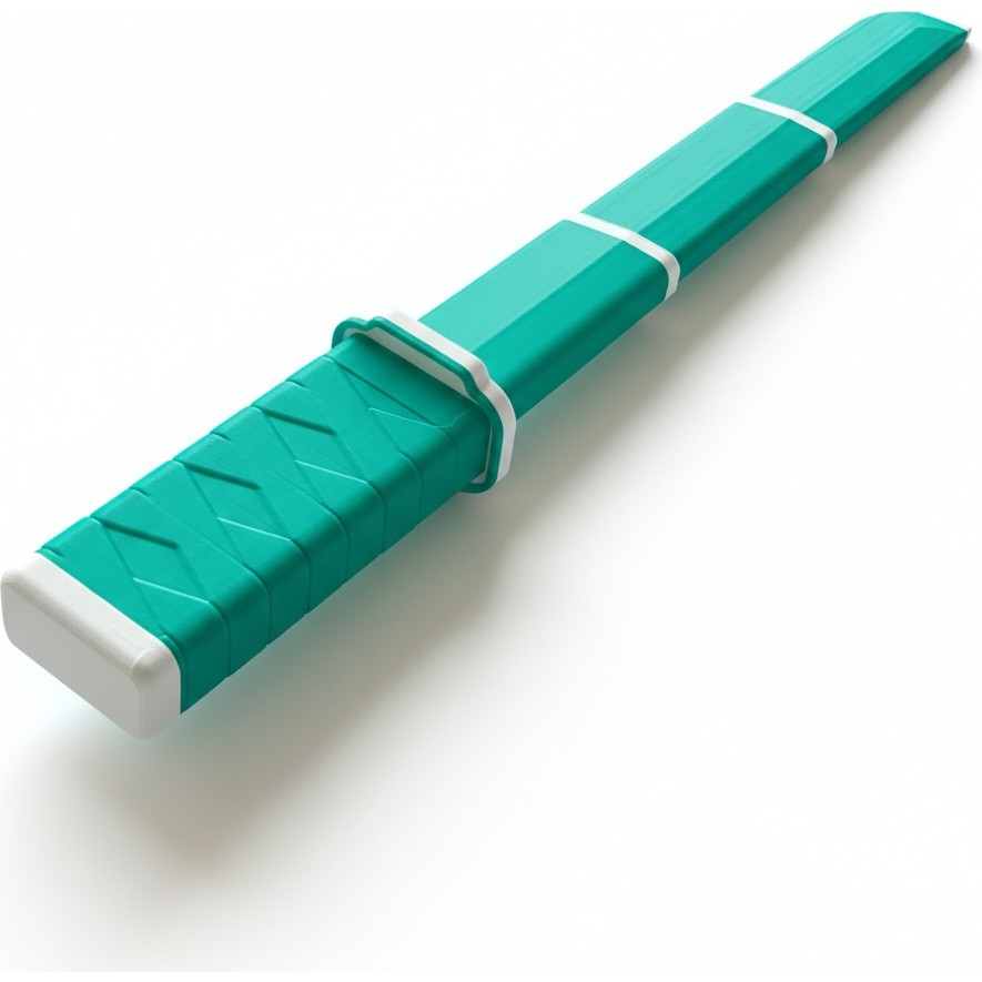 NBShop Mini Katana Teleskopik Açılır Kapanır Oyuncak 34 cm - Turkuaz - Beyaz Anne Bebek Oyuncak Fiyatı