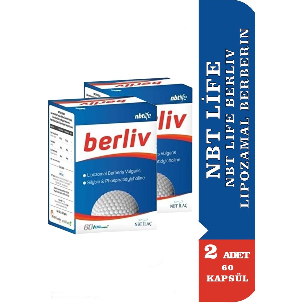 Nbt Life Berliv Lipozamal Berberin 60 Kapsül 2 Adet Diğer Fiyatı