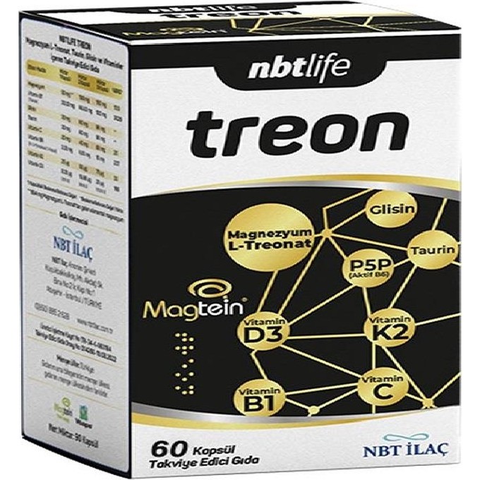 Nbt Life Treon Takviye Edici Gıda 60 Kapsül Diğer Fiyatı
