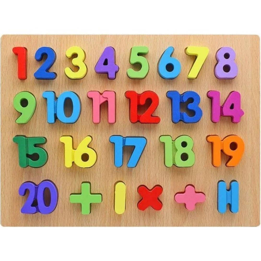 Nck 3D Ahşap Sayılar Rakamlar Eğitici Yapboz Puzzle Bebek Oyuncakları Fiyatı