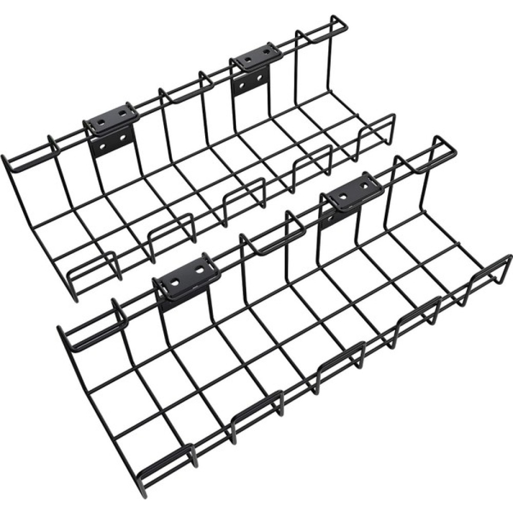 NCK Kd Essentials – 2× Metal Kablo Sepeti-M Boyutu, 2'li Paket – Kablo Tutucu ve Kablo Kanalı (Masa Altı/duvar Montajı, Vidalanabilir, Kablo, Şarj ... Nalburiye & Hırdavat Fiyatı