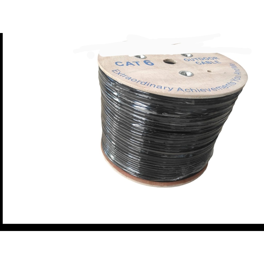 Ncpline 50 Metre Iç Dış Ortam Cat 6 Kablo Siyah Uçları Yapılı Garantili Modem Pc Arası Router Fiyatı