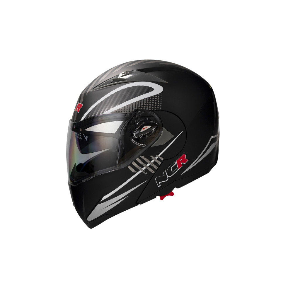 NCR Çene Açılır Kask Vizörlü Monster Mat Siyah Ece Belgeli M Beden Motorsiklet Kaskları Fiyatı