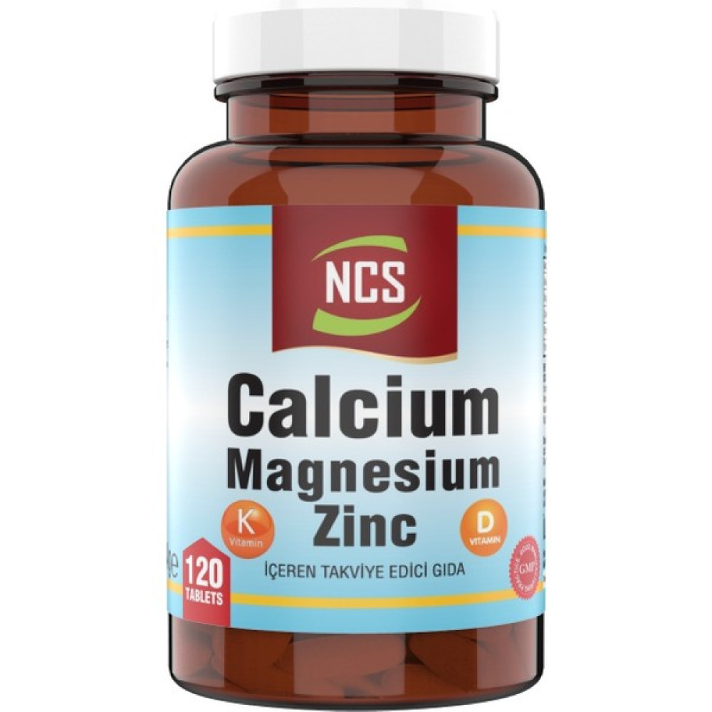 Ncs Calcium Magnesium Çinko D&k Kalsiyum Vitamin 120 Tablet Sporcu Besinleri Fiyatı