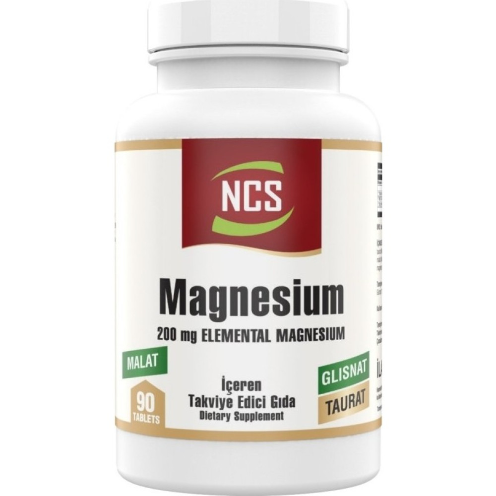 Ncs Magnesium 200 Mg Malat Taurat Glisinat 90 Tablet SSD / Solid State Drive Fiyatı