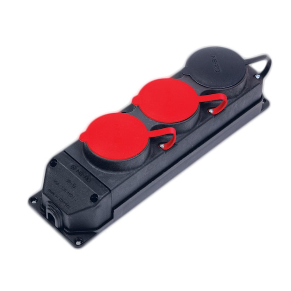 NE-AD 3X25 A 2 Adet - 1X16 A 1 Adet Üçlü Grup Priz (NE-AD/4011) Oto, Bahçe, Yapı Market Fiyatı