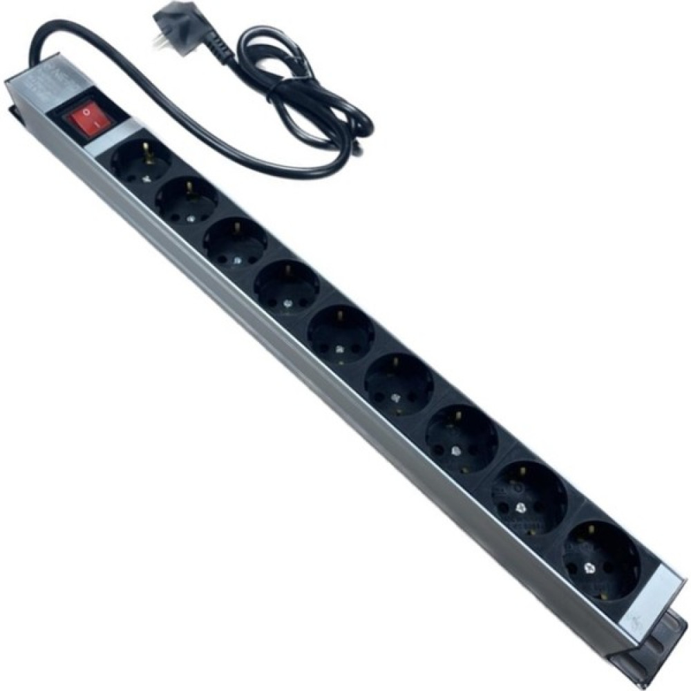 Ne-Ad 9'lu 1,5 Metre Kablolu Grup Priz Anahtarlı Aluminyum Gövde 16A 250V 4000W Prizler Fiyatı