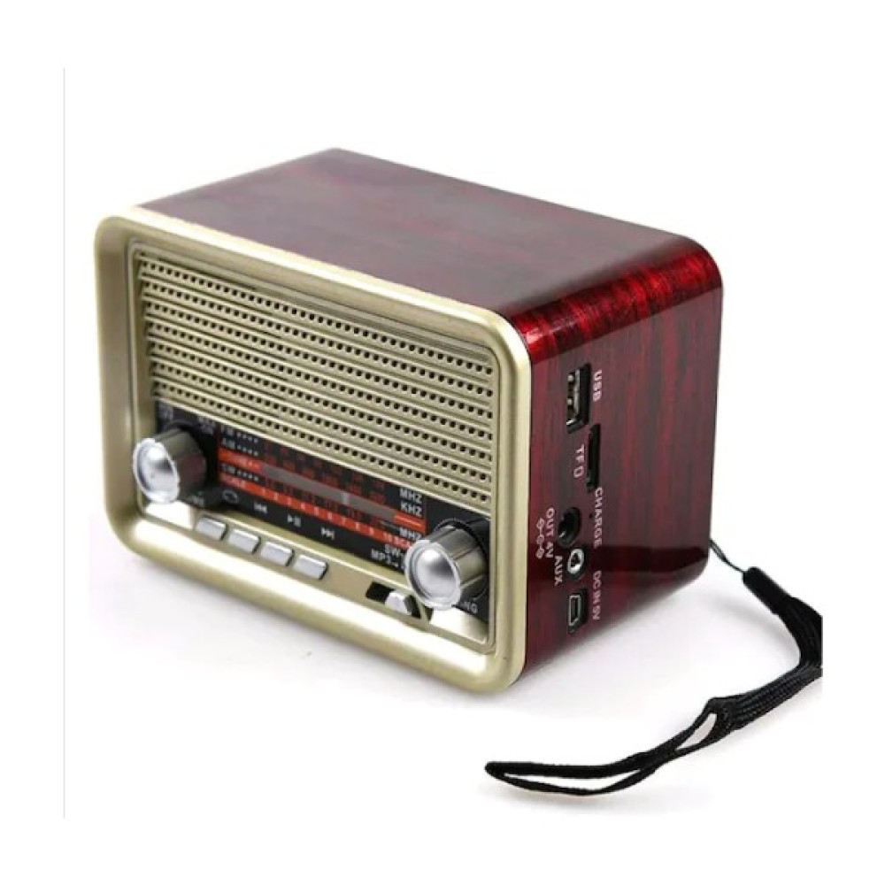 Ne Alırsan Ucuz Nostaljik Radyo Nns NS-1537BT Şarjlı Nostaljik Radyo - Kahverengi Alarmlı Saatler & Radyolar Fiyatı
