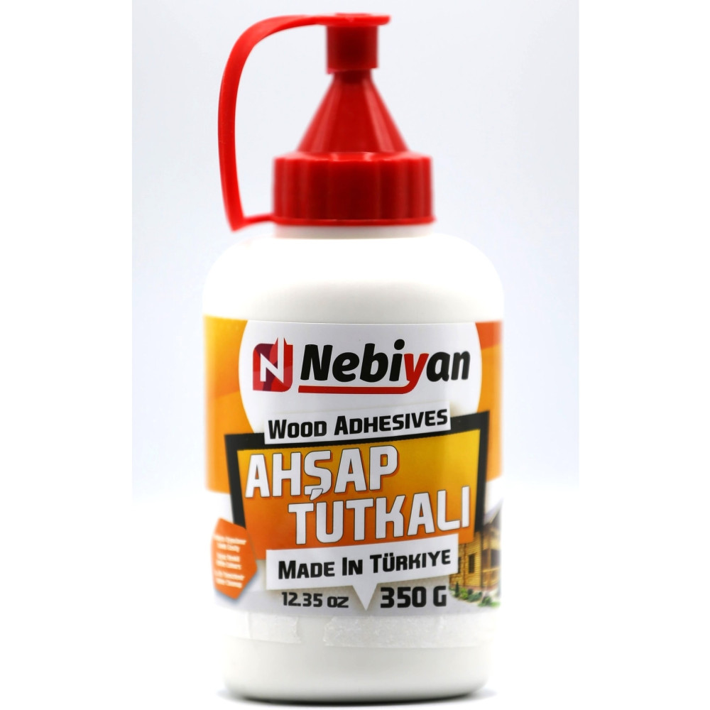 Nebiyan Ahşap Tutkalı Beyaz 350gr - Ağaç-ahşap Mobilya Tutkalı Plastik Beyaz Renk Nalburiye & Hırdavat Fiyatı