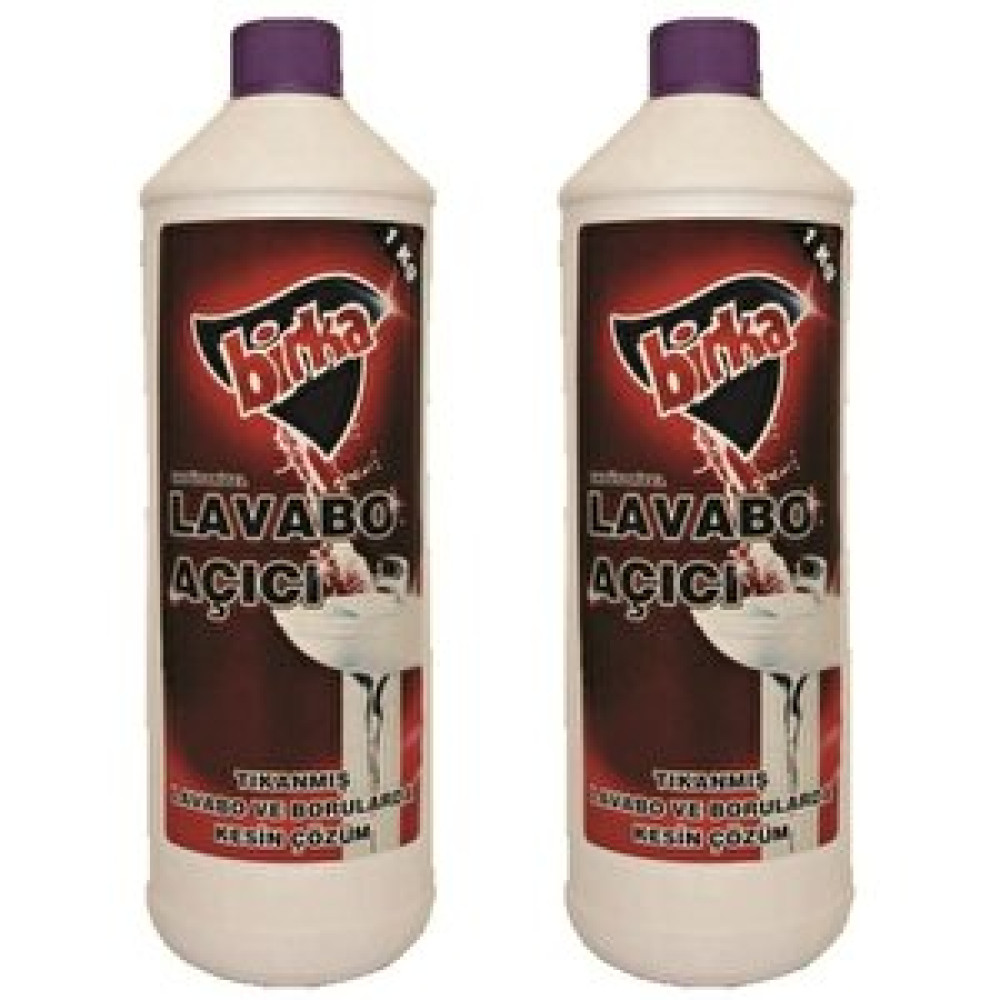Necco Birka Sıvı Lavabo Açıcı 1 Kg. X 2 Adet Temizlik Malzemeleri Fiyatı