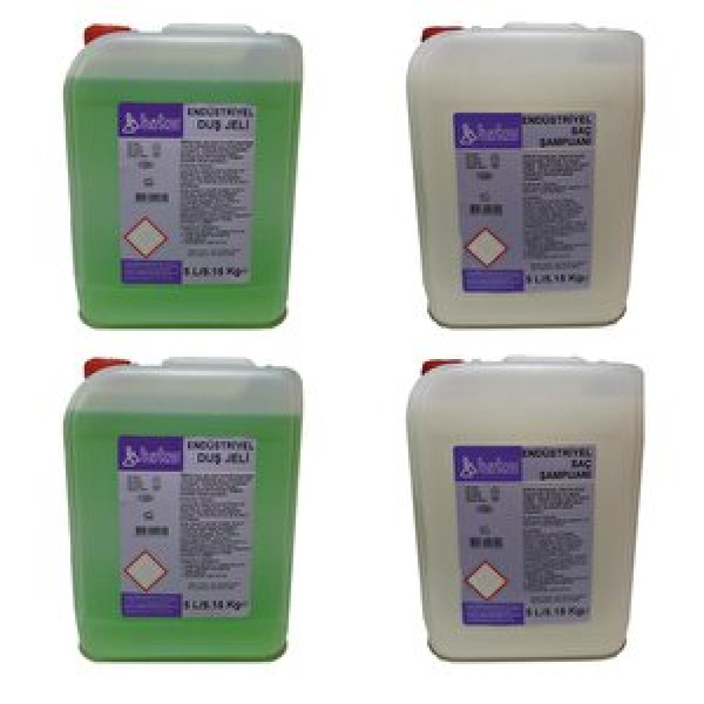 Necco Ekonomik Otel Tipi Duş Jeli Ve Şampuanı Toplam 20 Litre Sabunlar Fiyatı