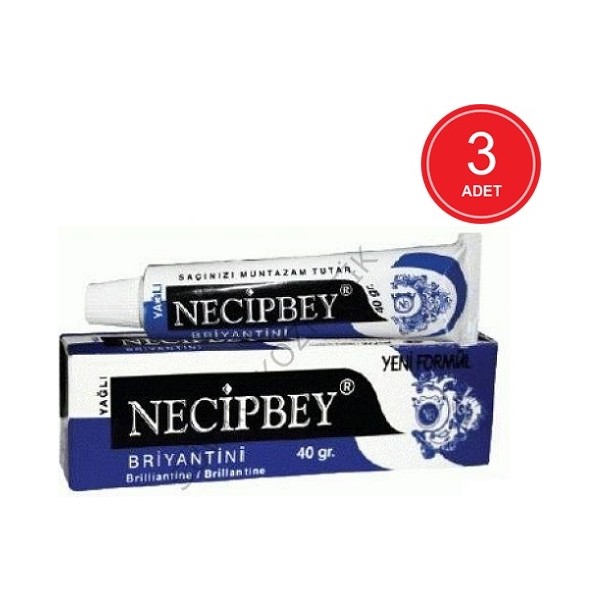 Necipbey Briyantin Yağlı 3 x 40 ml Saç Şekillendirici Krem Fiyatı