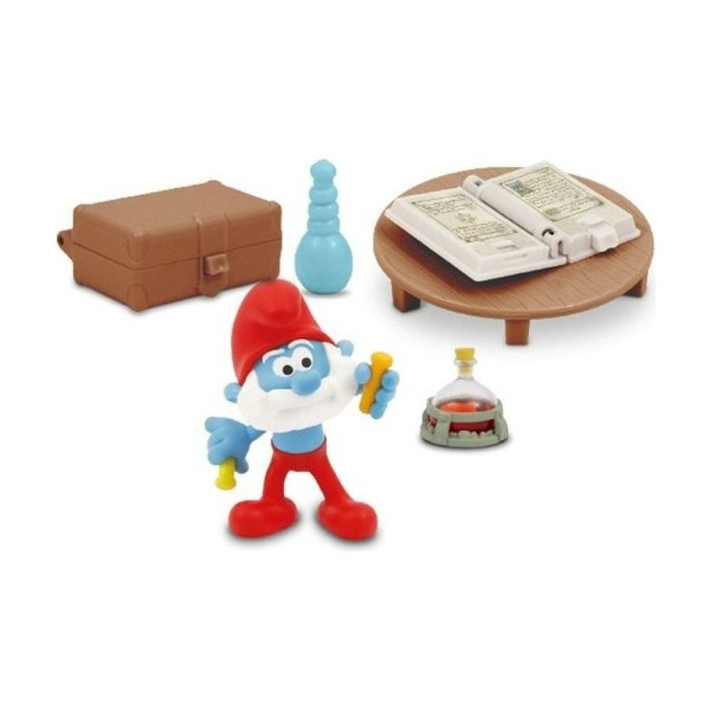 Neco Plush Şirinler Şirin Baba ve Laboratuvarı Oyun Seti Peluş Oyuncaklar Fiyatı