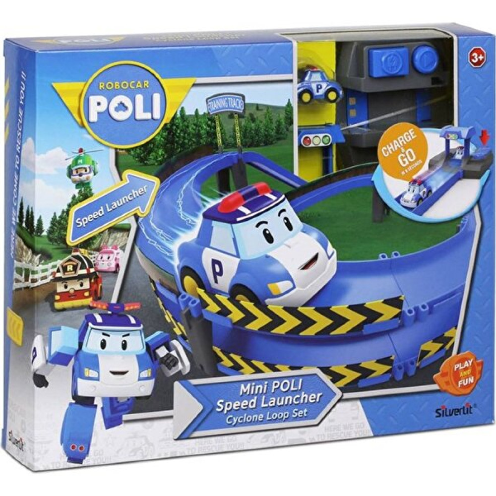Neco Robocar Poli Fırlatıcılı Ve Virajlı Yol Seti Oyuncak Fiyatı
