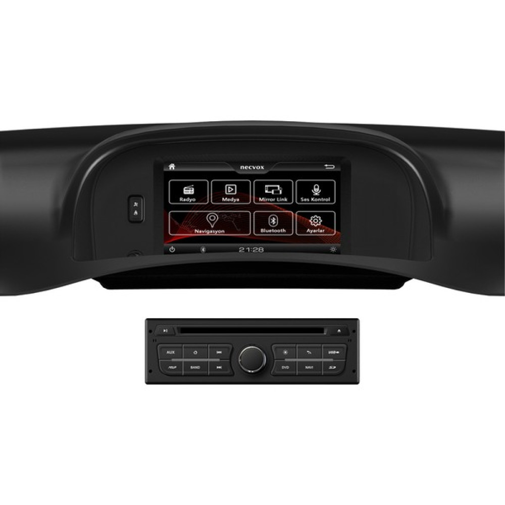 Necvox DVA-S99120 Renault Kangoo Navigasyon ve Multimedya Sistemi Oto Video & Navigasyon Cihazları Fiyatı