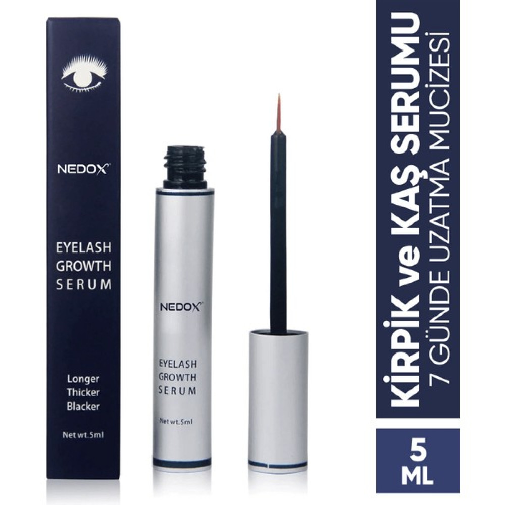 Nedox Kaş ve Kirpik Uzatıcı, Onarıcı, Besleyici ve Serum 5 ml Cilt ve Yüz Bakımı Fiyatı