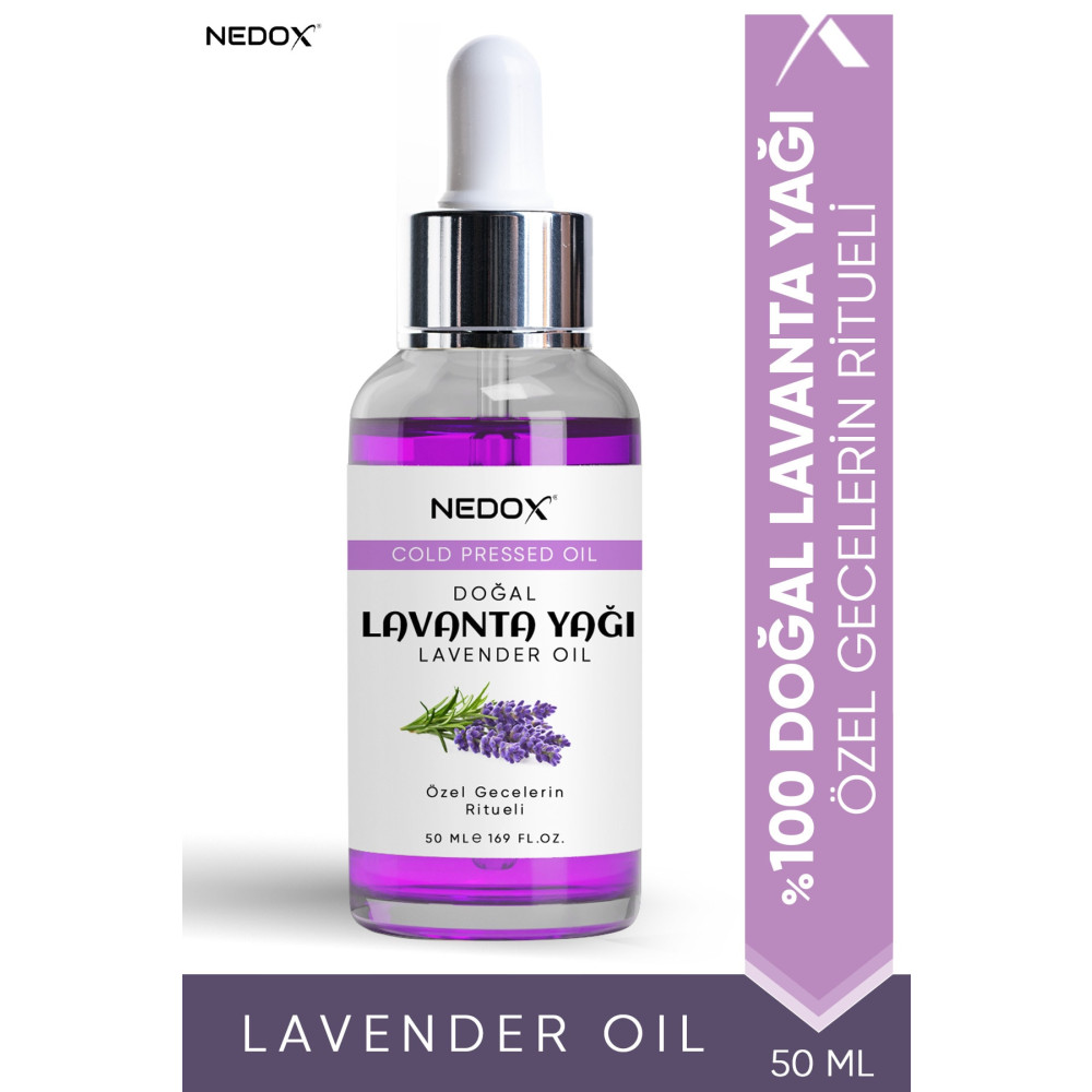 NEDOX Lavanta Yağı %100 Doğal Bitkisel Özel Gecelerin Ritueli Lavender Oil 50 Ml Cilt ve Yüz Bakımı Fiyatı