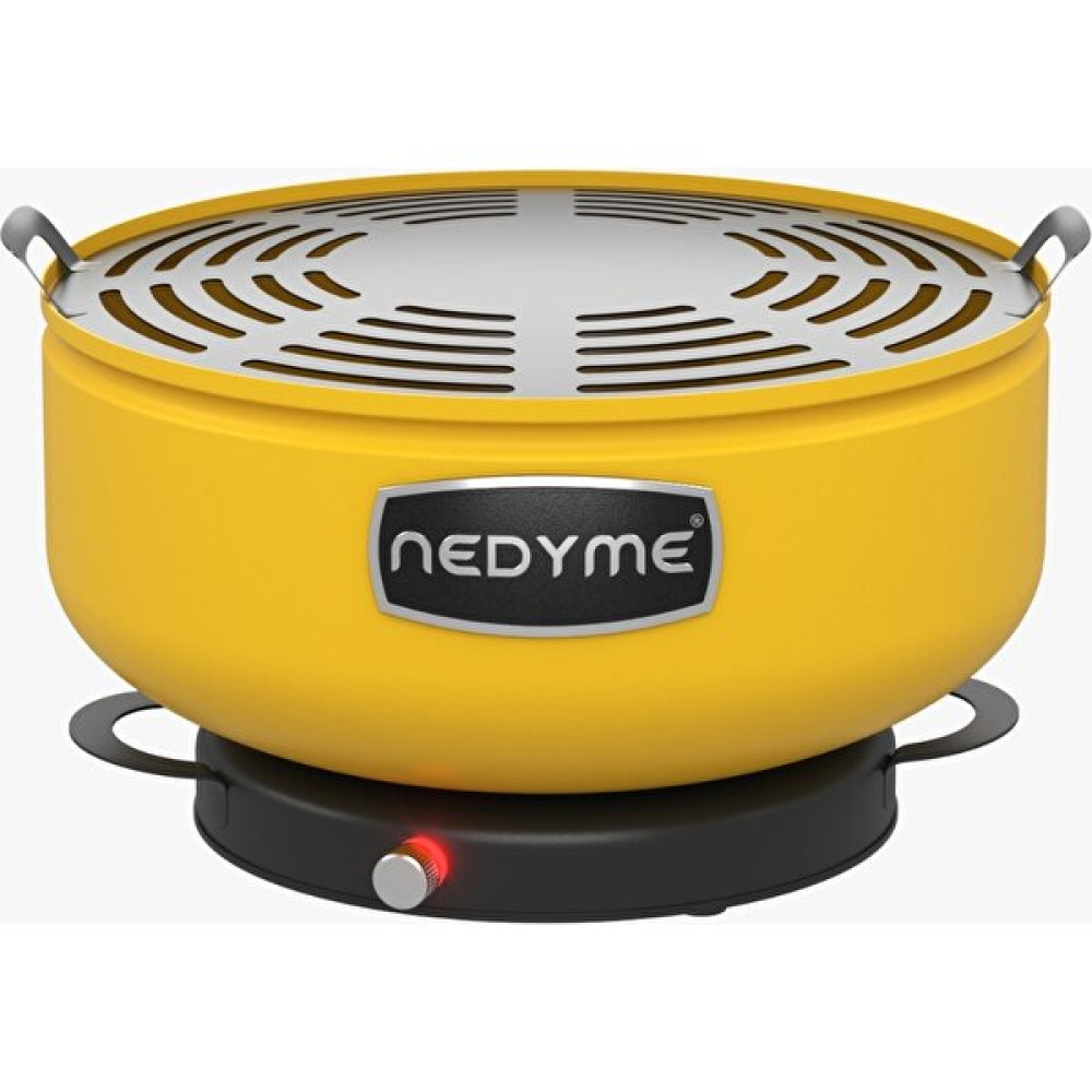 Nedyme Dumansız Kömürlü Mangal Sarı Bahçe Mangalı & Barbekü Fiyatı