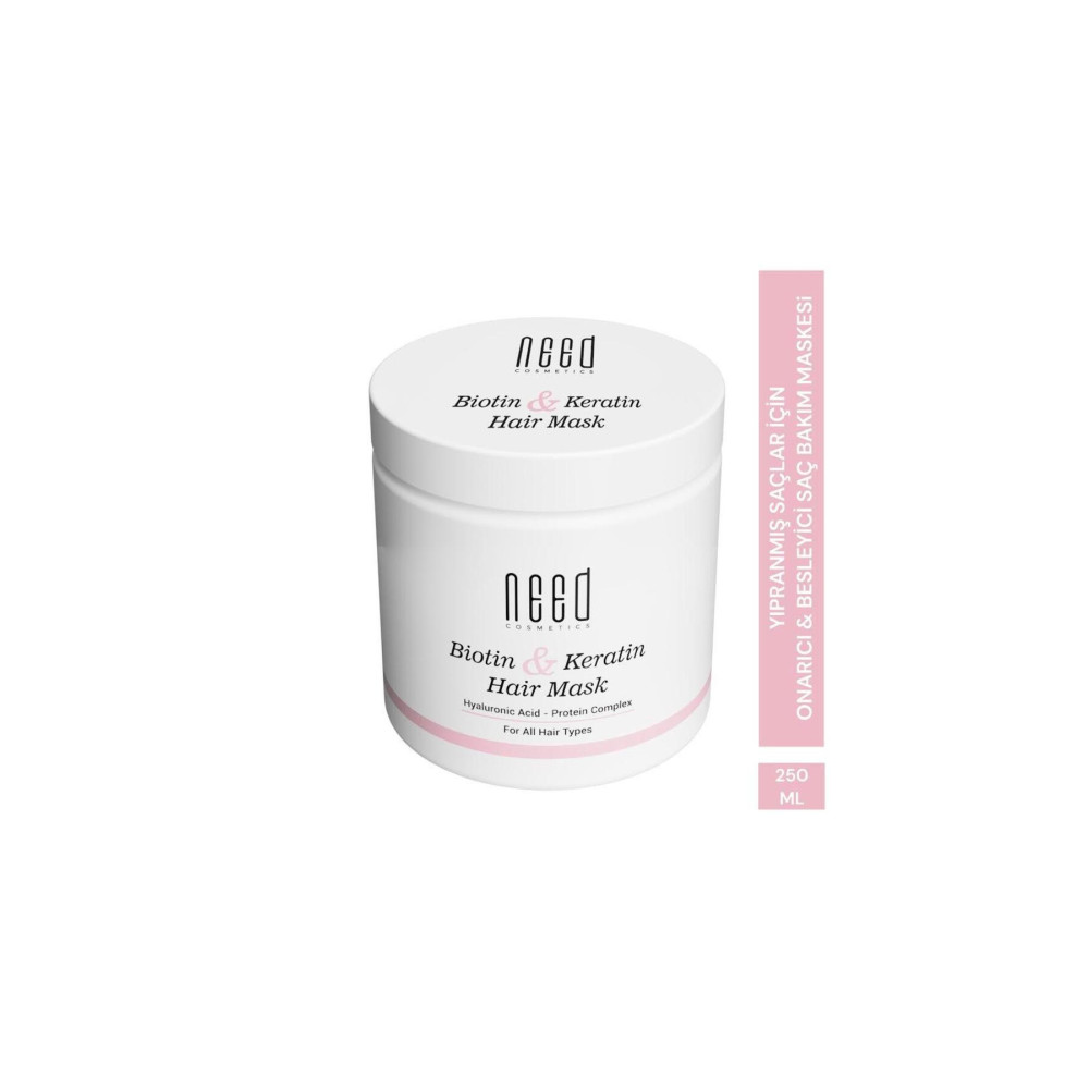 NEED COSMETİCS NEED BİOTİN &KERATİN HAİR MASK Saç Bakım Maskeleri & Serumlar & Spreyler Fiyatı