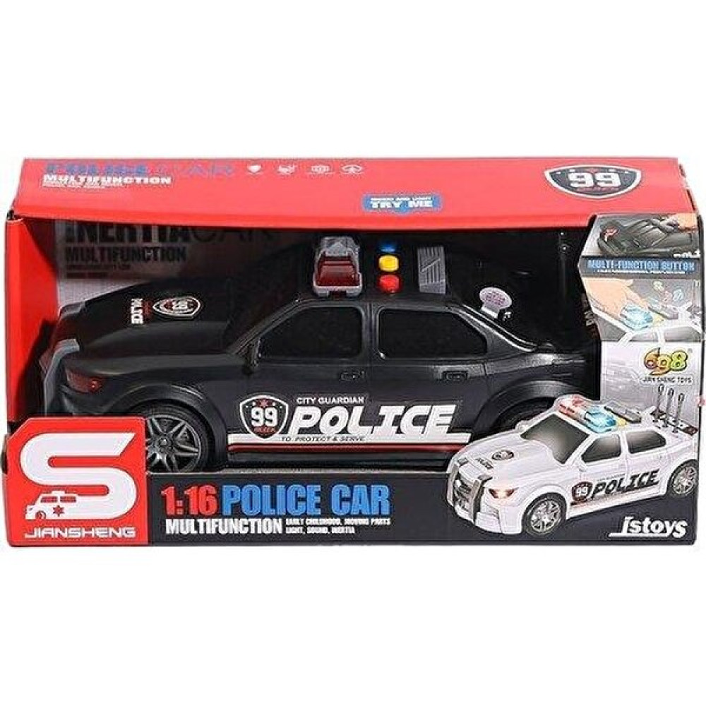 Need Ctoy Işıklı ve Sesli Siyah Polis Arabası - New Oyuncak Araç Fiyatı