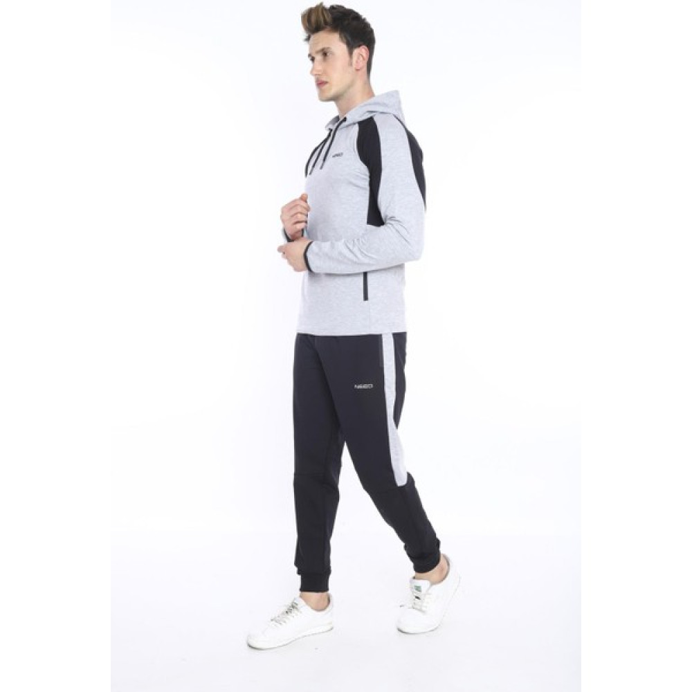 Need Life Erkek Grimelanj Günlük Kapüşonlu Sweat Eşofman Takımı Erkek Eşofman Fiyatı
