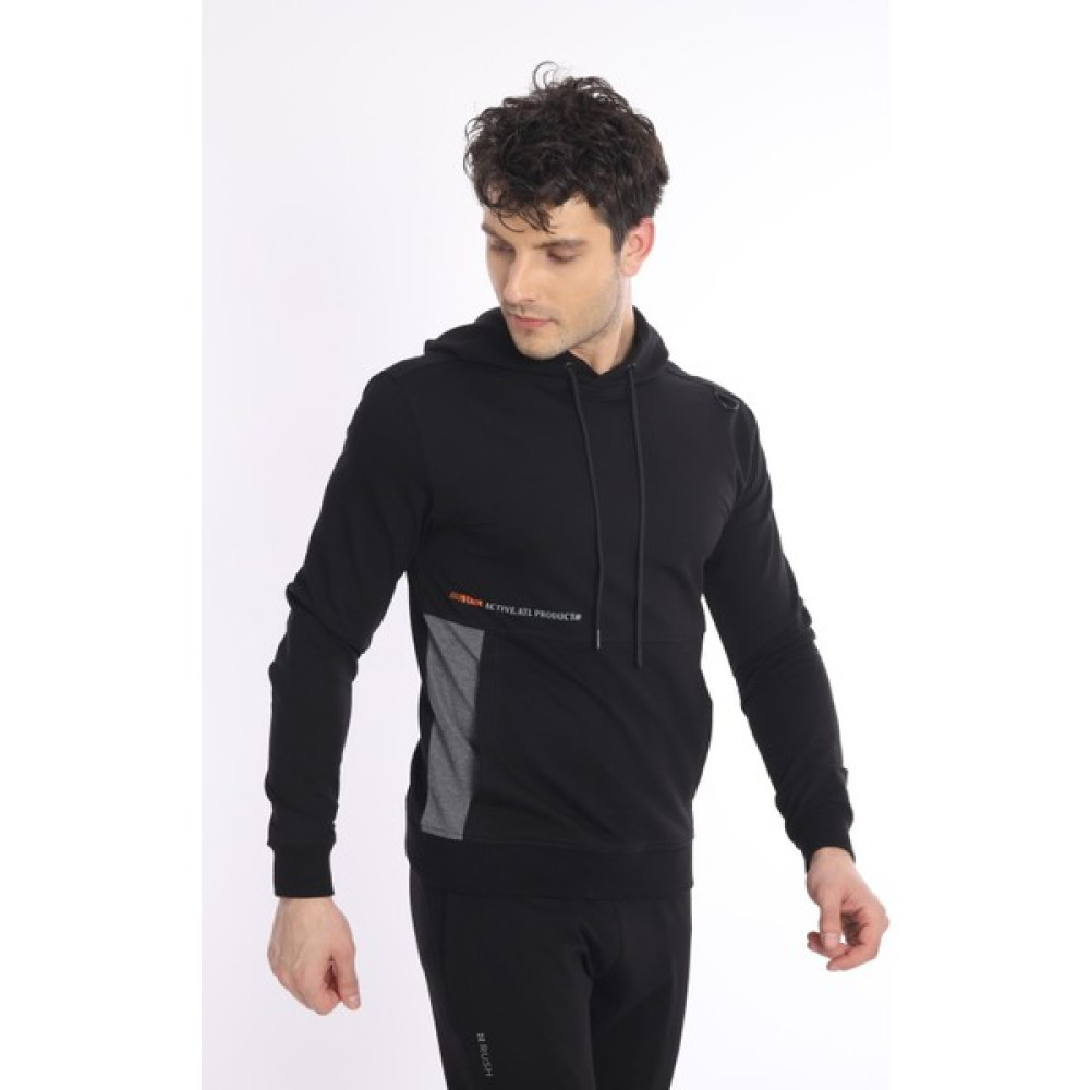 Need Life Erkek Lacivert Kapüşonlu Kanguru Cepli Sweatshirt Erkek Sweatshirt Fiyatı
