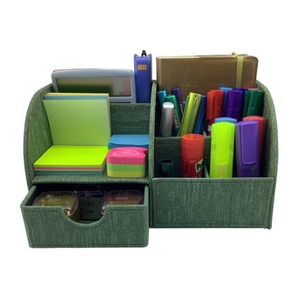 Need Masaüstü Düzenleyici Çekmeceli Organizer Kalemlik Jeen Yeşil ND 1031 - Standart Ofis Seti Fiyatı