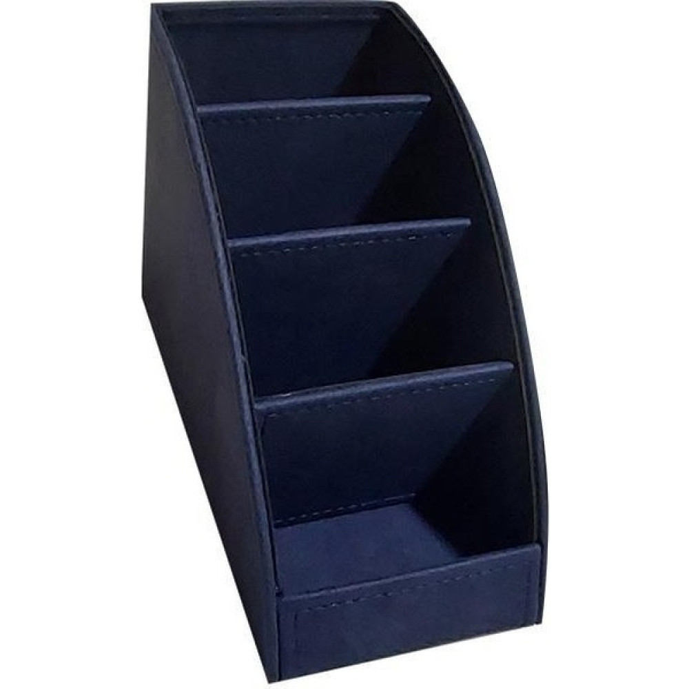 Need Masaüstü Düzenleyici Organizer 4 Bölmeli Kumandalık Süet Lacivert ND 1122 - Standart Ofis Seti Fiyatı