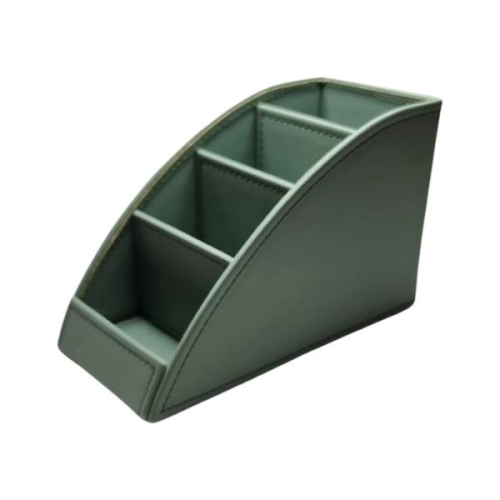 Need Masaüstü Düzenleyici Organizer 4 Bölmeli Kumandalık Suni Deri Pastel Yeşil ND 1154 - Standart Ofis Seti Fiyatı