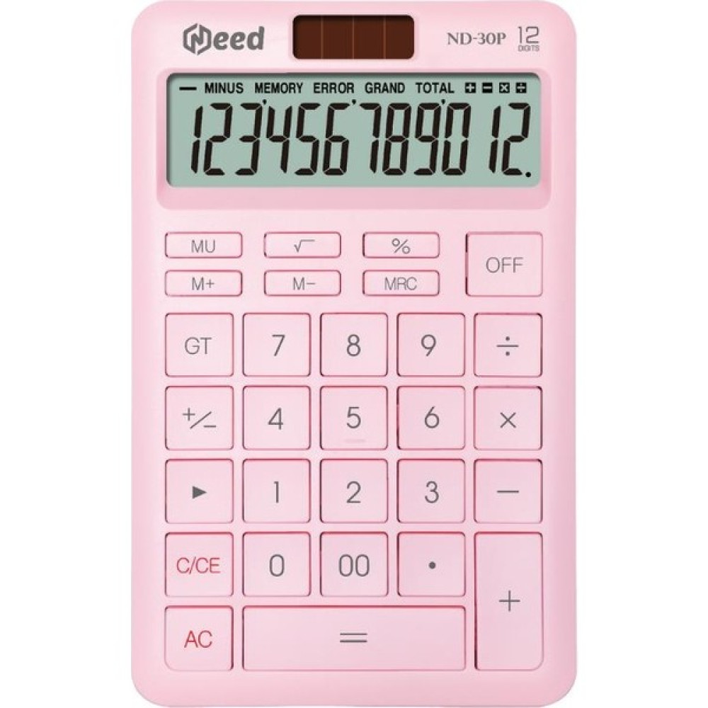 Need ND-30P Pastel Pembe Hesap Makinesi - Standart Hesap Makinesi Fiyatı