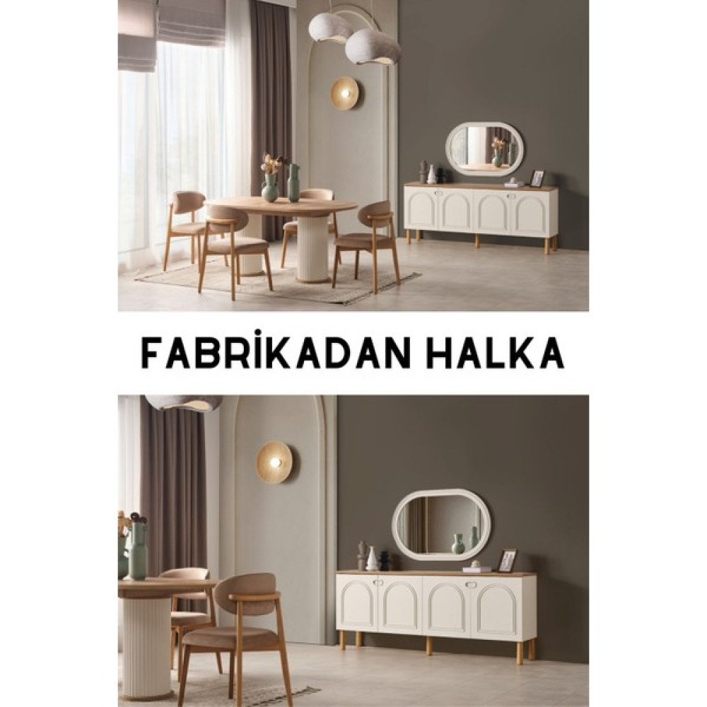 Neef Living Derin Konsol - Genişlik 190 - Ceviz Konsol Mobilya Fiyatı