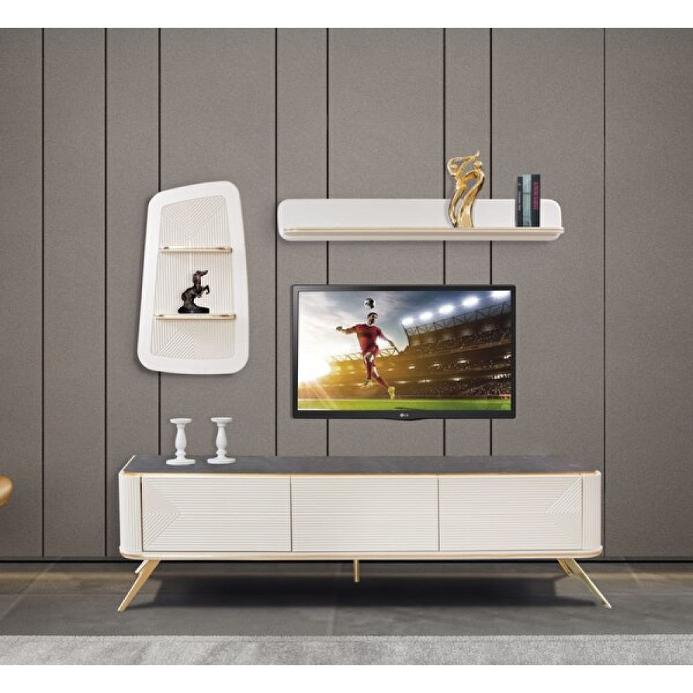 Neef Living Naturel Tv Ünitesi - Beyaz Tv Ünitesi / Sehpası Fiyatı