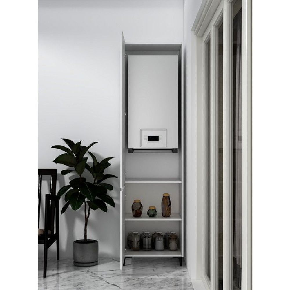 Neef Living Tam Boy Kombi Dolabı - Beyaz Banyo Dolabı / Mobilyası Fiyatı