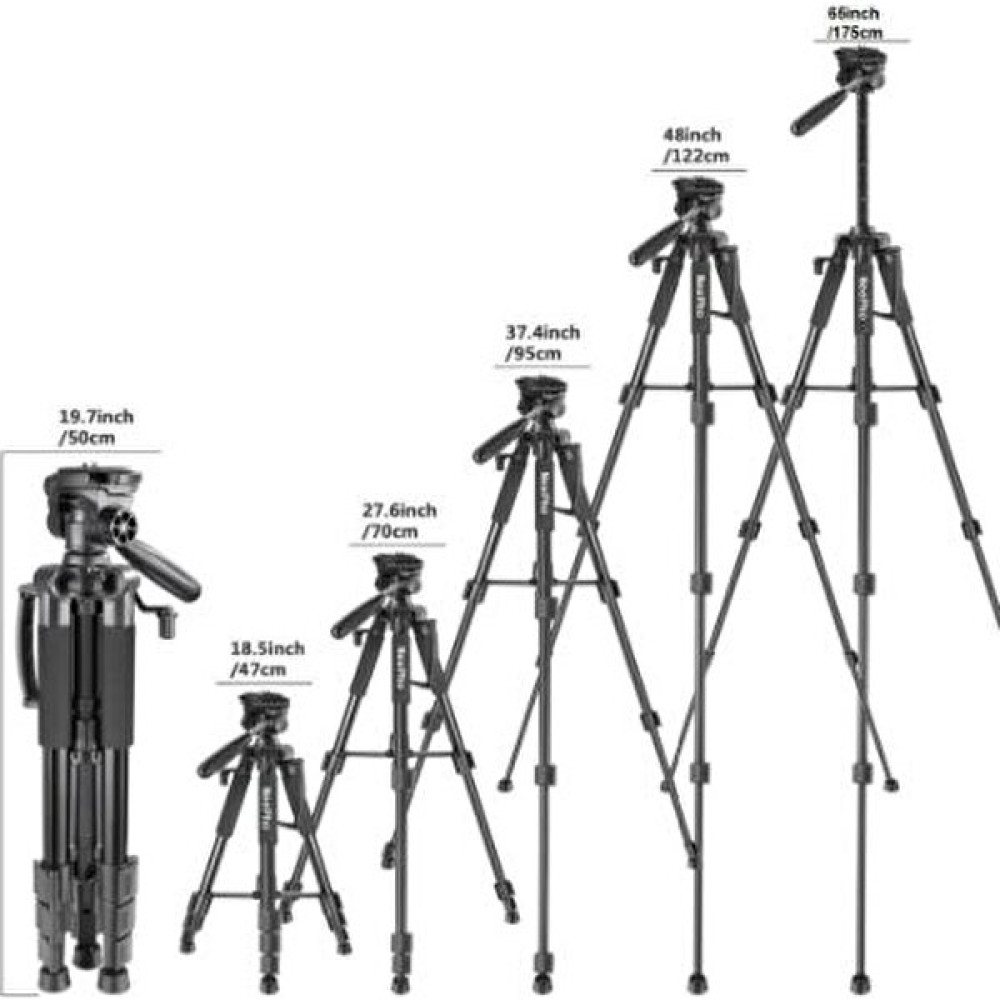 Neepho Profesyonel Tripod Bluetooth Kumanda, Telefon Tutucu ve Çantalı Tripod 175 cm Tripodlar Fiyatı