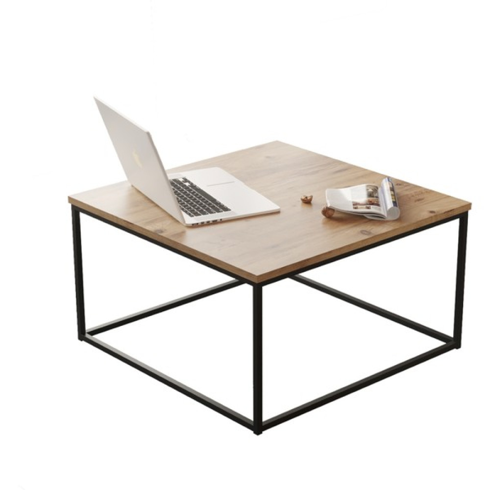 Nefes Design Metal Orta Sehpa Kare Sehpa Masa - ahşap Orta Sehpa Fiyatı