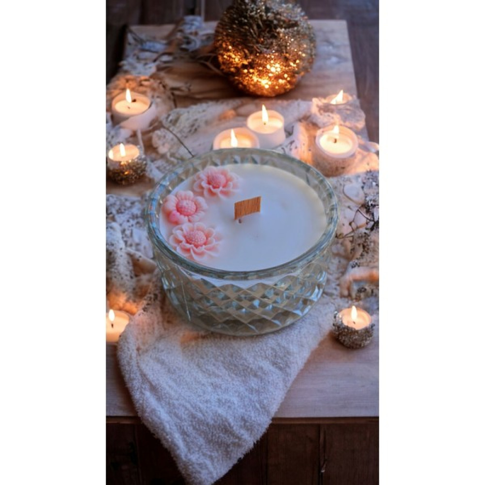 Nefha Candle Vanilya Kokulu Hediyelik %100 Soya Wax Mum - 1 Adet Dekoratif Mum Fiyatı