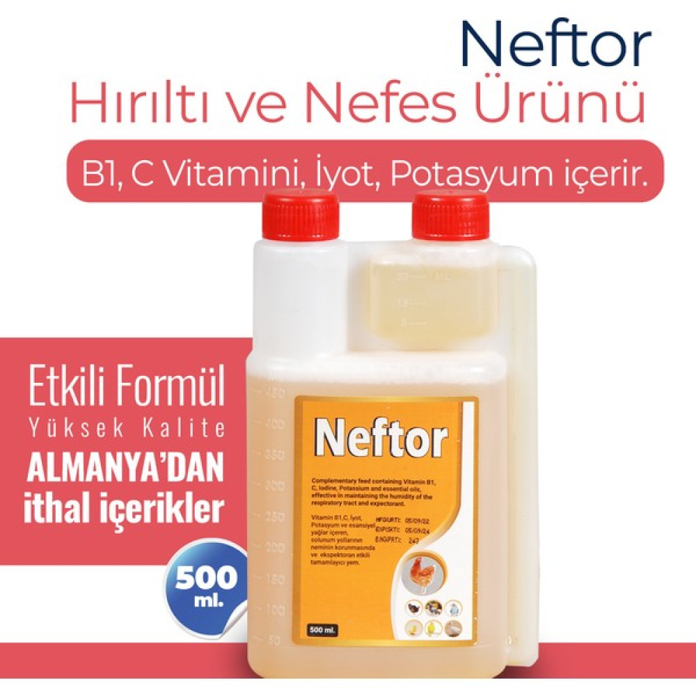 Neftor Hırıltı ve Solunum Yolu Vitamini Evcil Hayvan Ürünleri Fiyatı
