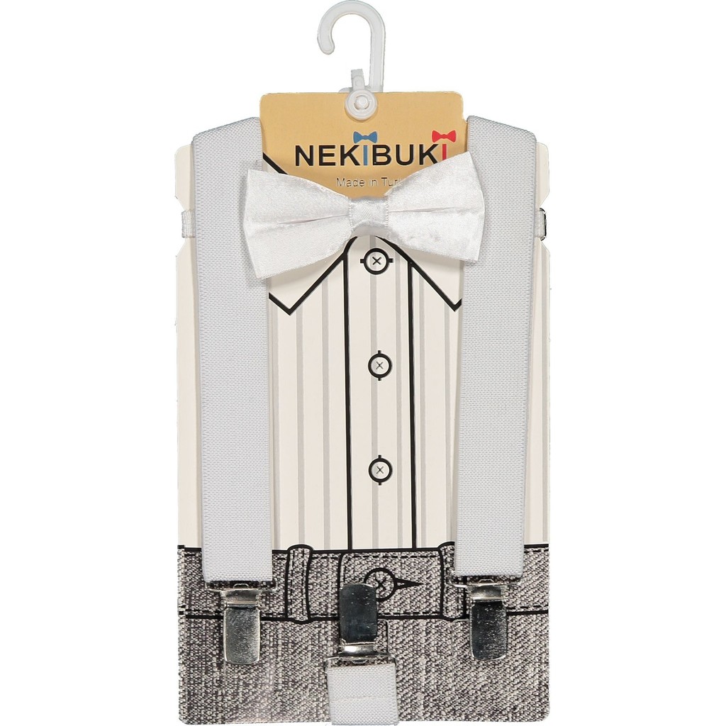 Nekibuki 1-9 Yaş Pantolon Askı Papyon Seti Giyim & İç Giyim Fiyatı
