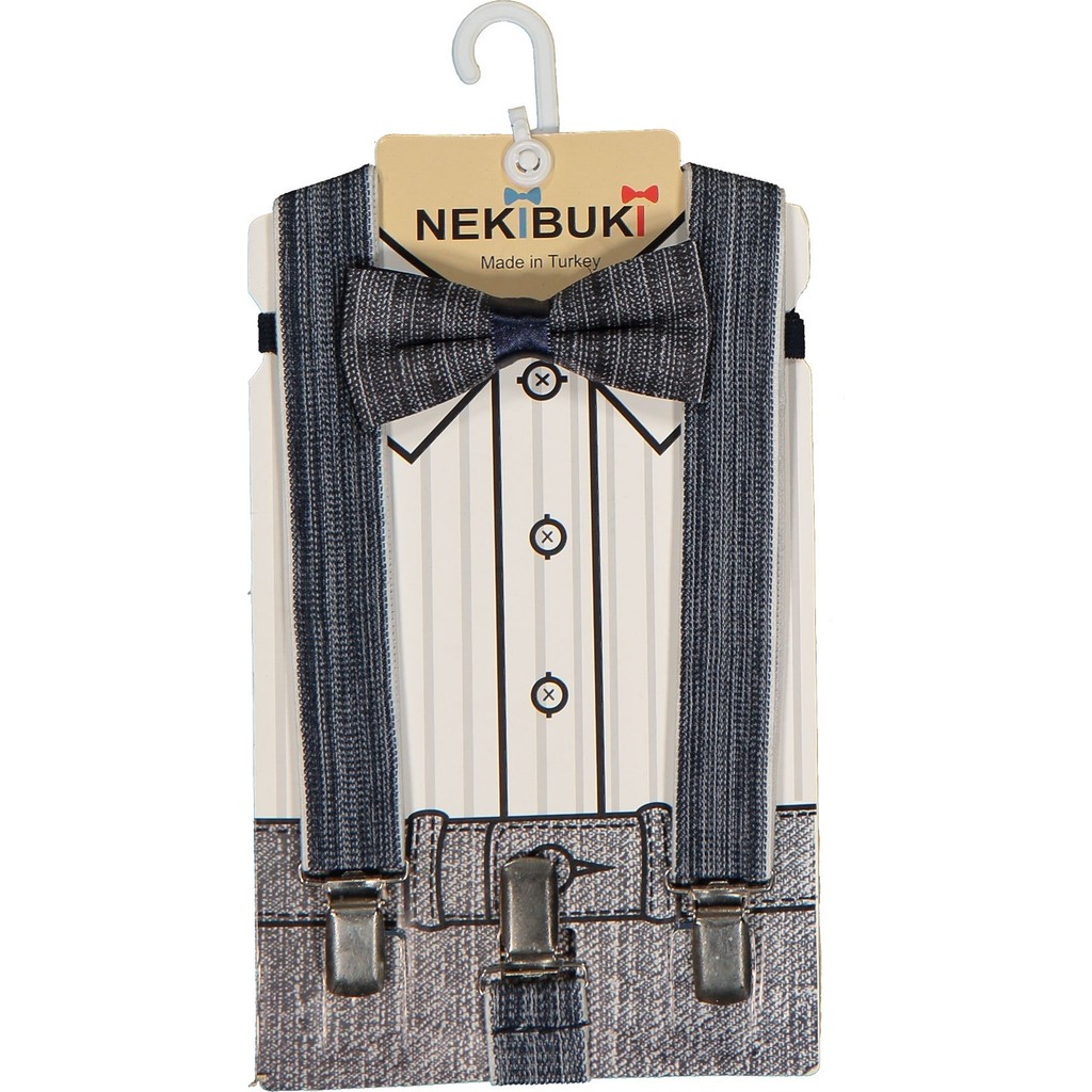 Nekibuki 1-9 Yaş Pantolon Askı Papyon Seti Giyim & İç Giyim Fiyatı