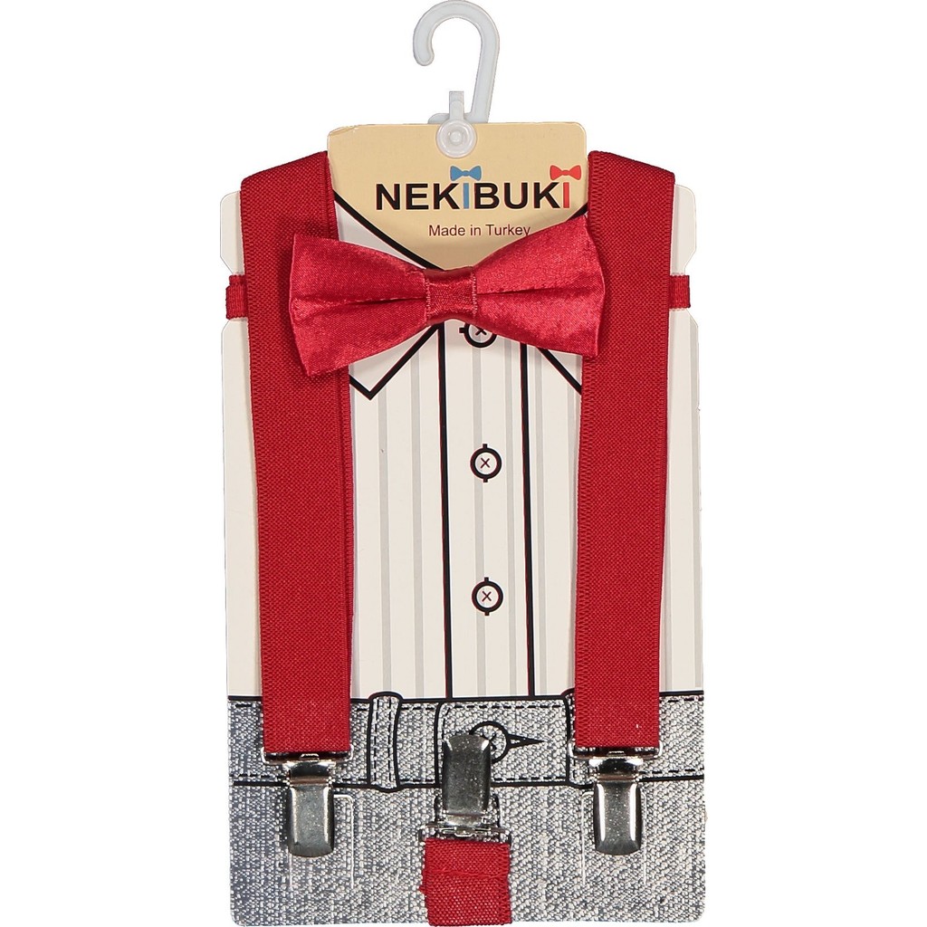 Nekibuki 1-9 Yaş Pantolon Askı Papyon Seti Giyim & İç Giyim Fiyatı