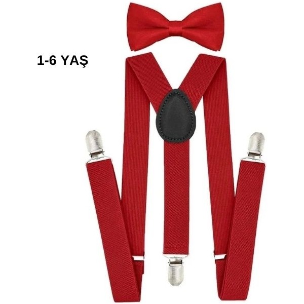 Nekibuki Erkekçocuk Papyon Takımı ve Pantolon Askısı Giyim & İç Giyim Fiyatı