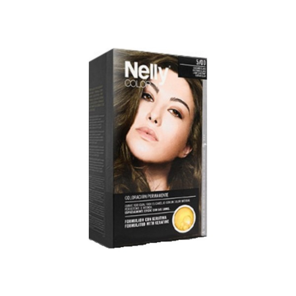 Nelly Color Haır Dye 5/0 Açık Kestane Oto Boyaları Fiyatı