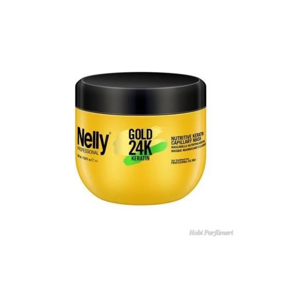 Nelly Gold 24K Saç Maskesi Keratın 500 ml Saç Bakım Maskeleri & Serumlar & Spreyler Fiyatı