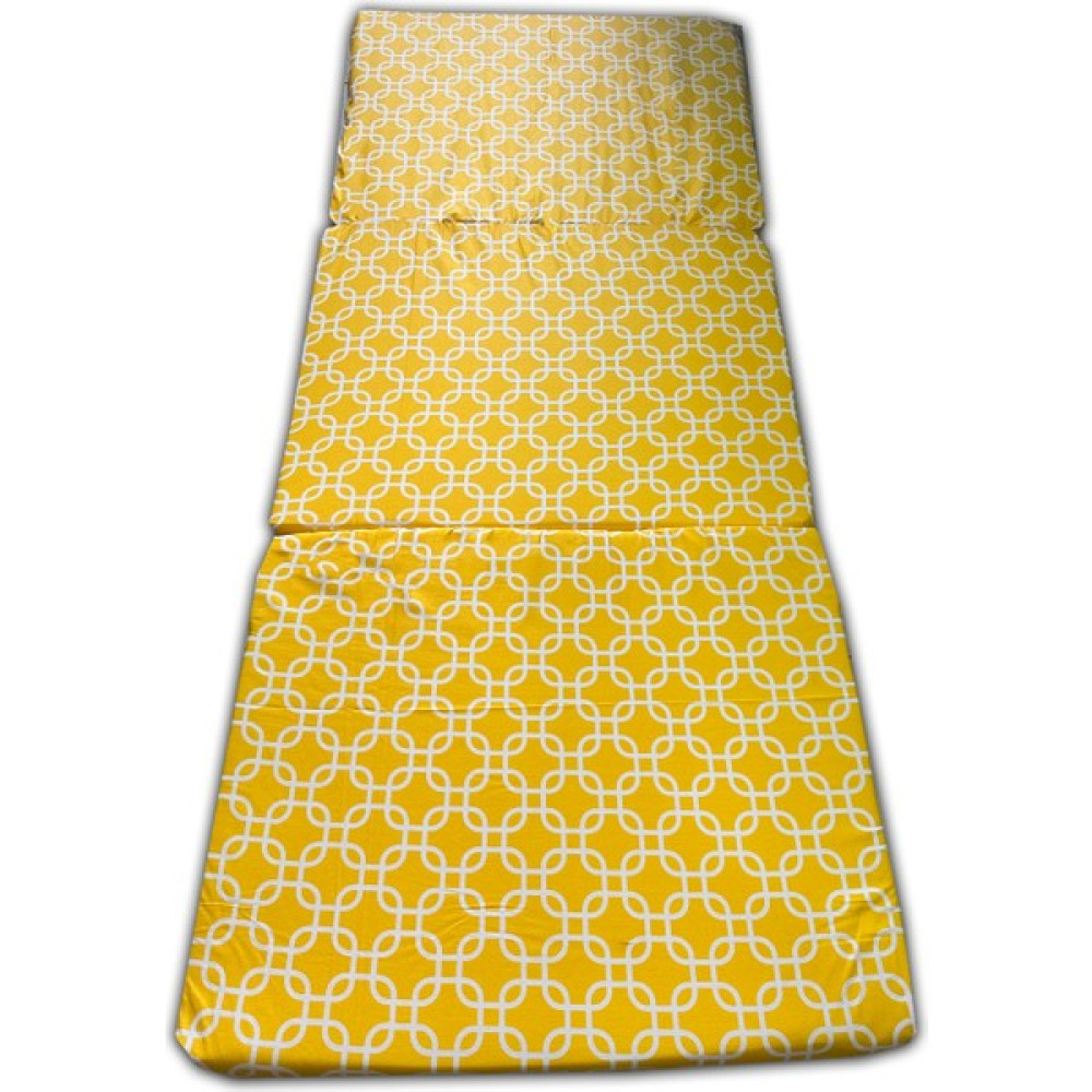 Nelson Tek Kişilik Katlanır Yer 70 x 180 x 6 cm Sarı Zincir Süngerli Minder Yatak Fiyatı
