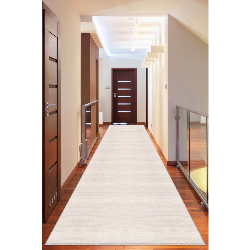 NeluxHome Kaymaz Tabanlı Makinede Yıkanabilir Sade Kesme Rulo Yolluk Ar579 100 x 420 Beden Yolluk Fiyatı