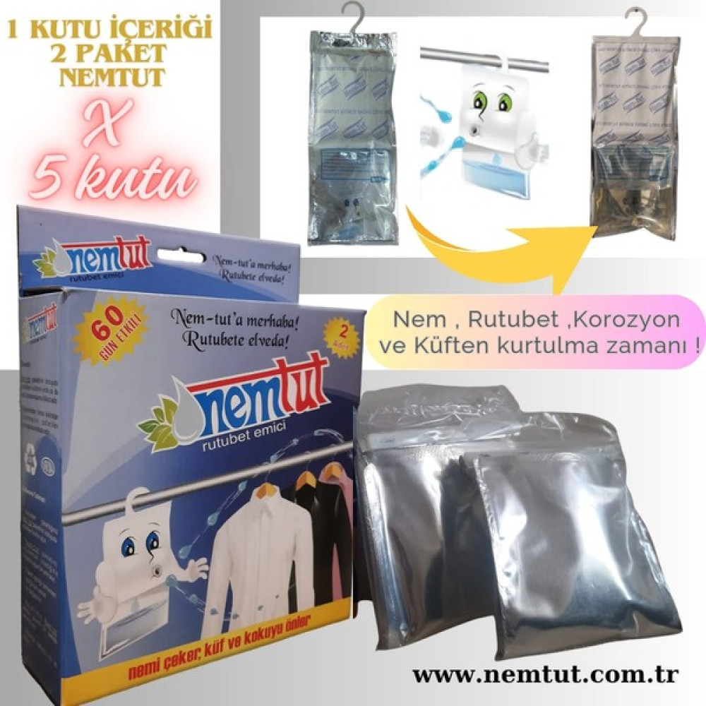 Nem Tut Nem Alıcı Rutubet Emici Korozyon Giderici (5 Kutu İçerisinde10 Paket) Nalburiye & Hırdavat Fiyatı
