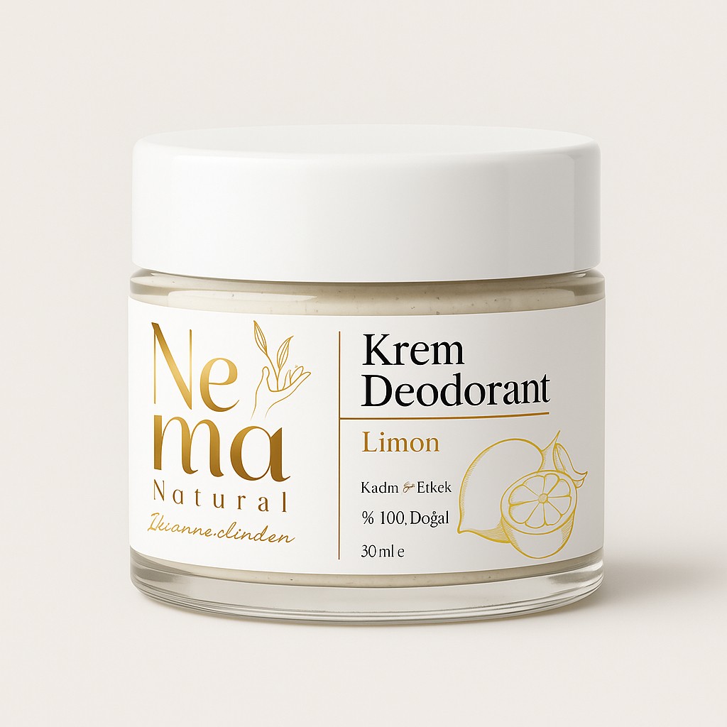 Nema Natural Krem Deodorant Limon - 30 ml Deodorantlar Fiyatı