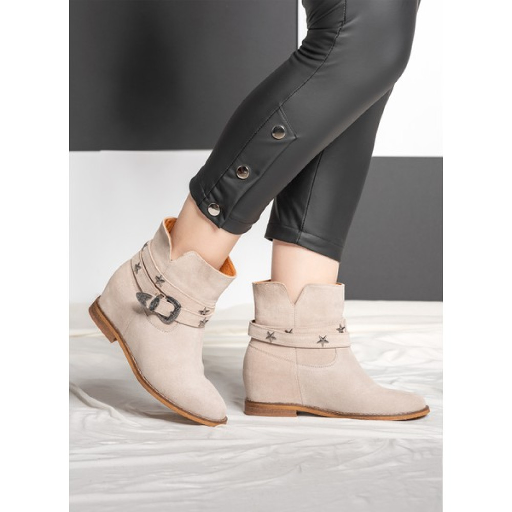 Nemesis Shoes Deri Dolgu Topuk Kadın Bot Kadın Botları Fiyatı