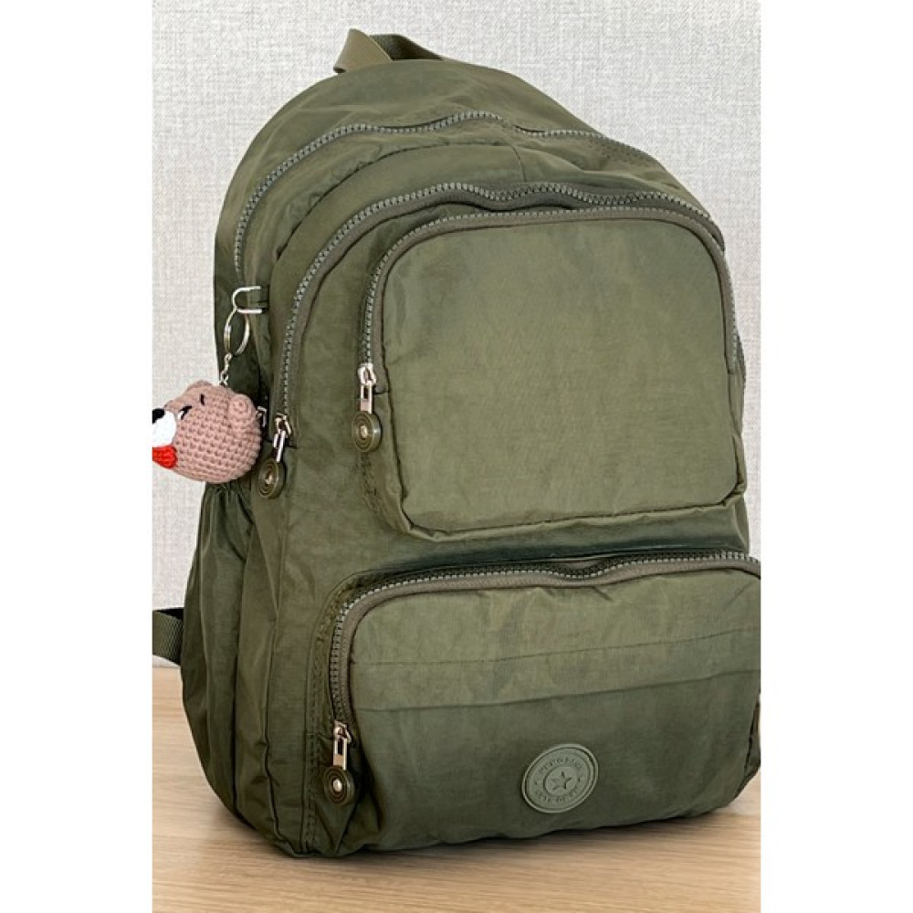 Nemo Bags Haki Orta Boy Okul Çantası Laptop ve Seyahat Sırt Çantası Su Geçirmez Ayıcık Anahtarlık Hediyeli Okul Çantası Fiyatı
